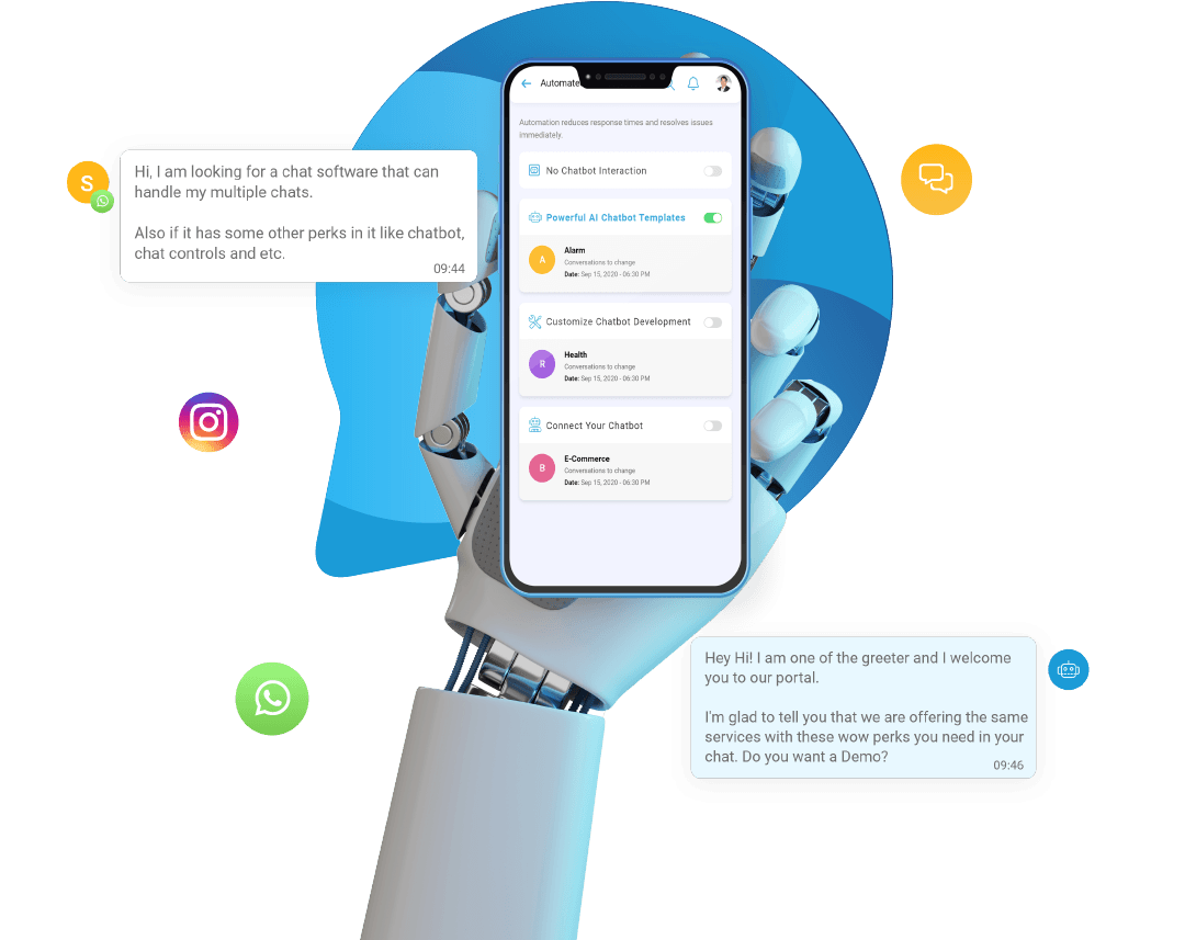 chatbot interface